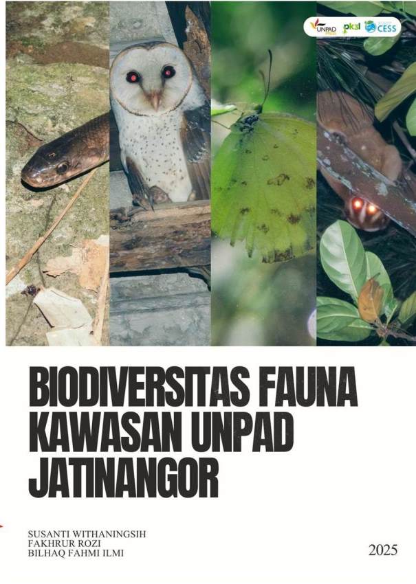 Cover Depan buku Biodiversitas Kawasan Jatinangor